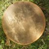Tambour chamanique  réglable 40 cm en Bison et Érable (n°162) – Image 5